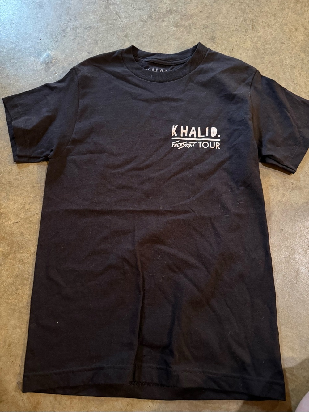 Khalid free spirit Tour Black Graphic Tee
